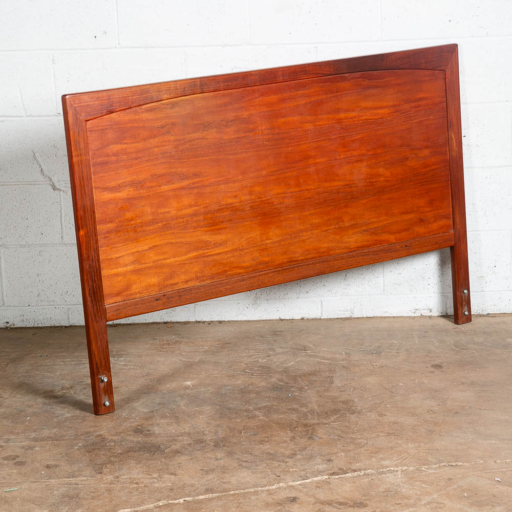 Mid Century Danish Modern Teak Full Size Headboard Vintage MCM Denmark 54Wx35H - Image 8