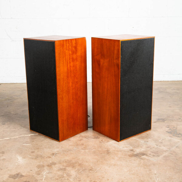 Mid Century Modern Speakers Set ITT 6060 S Teak Vintage Hifi Audiophile Denmark
