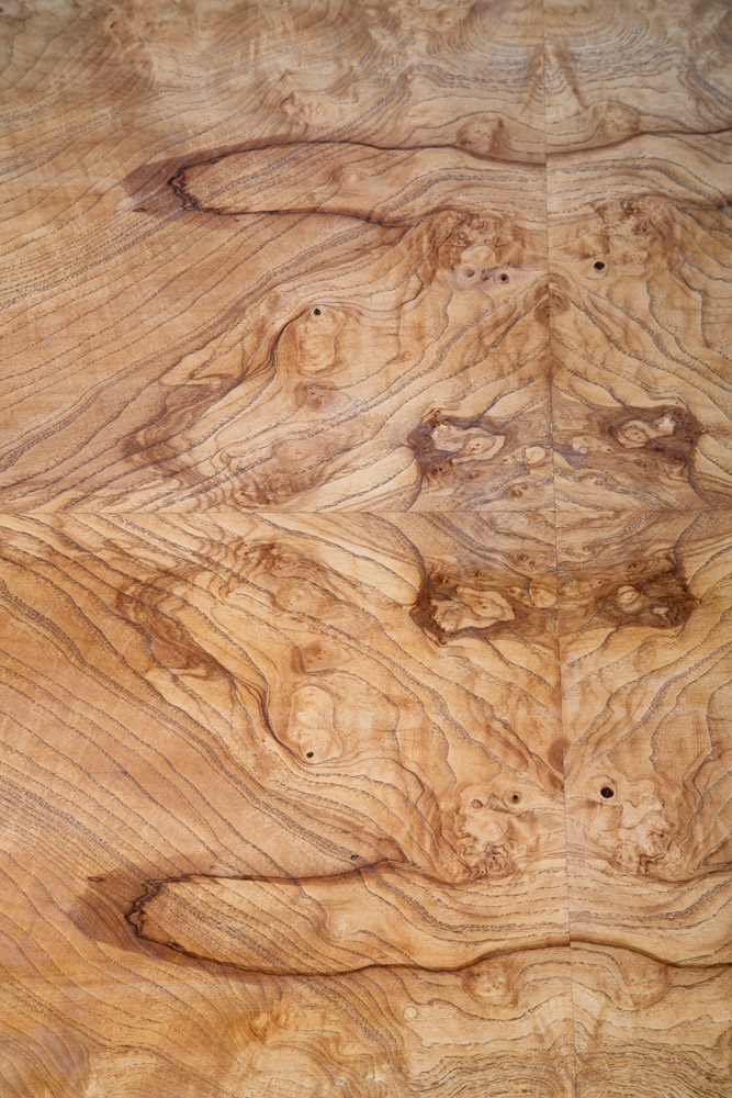 Mid Century Modern Side Table Olive Burl Milo Baughman Square Blonde Vintage End - Image 11
