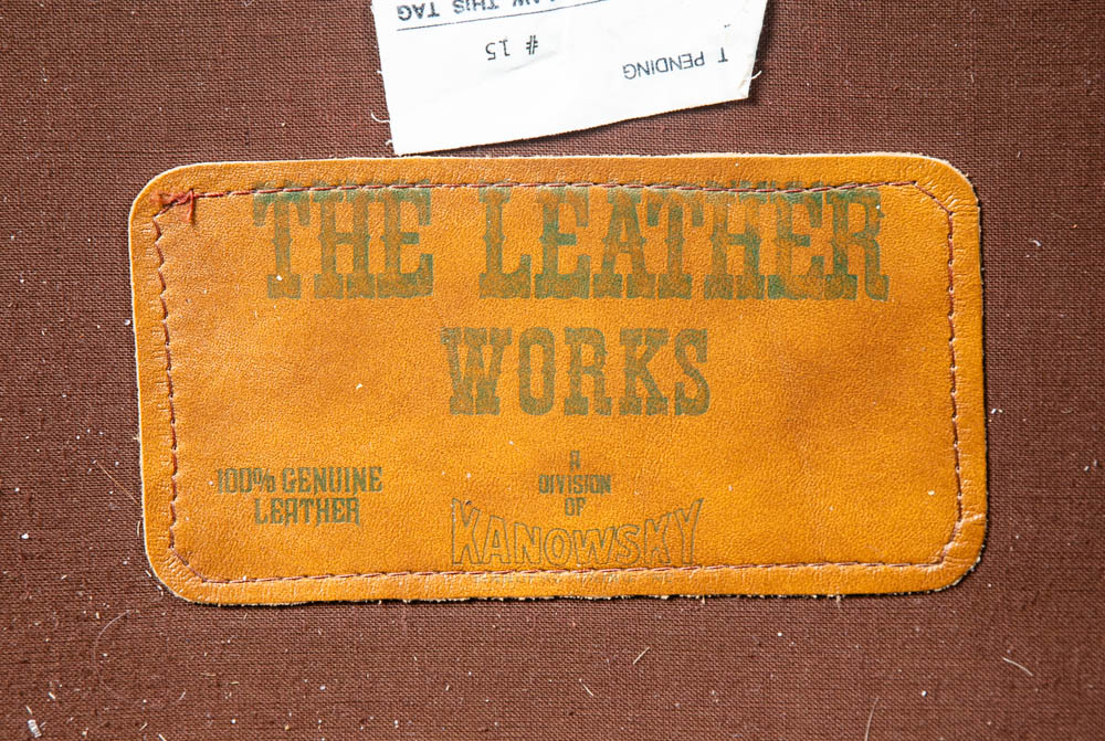 Mid Century Modern Sofa Couch Cognac Brown Caramel Leather 3 Seater Vintage Mcm - Image 7