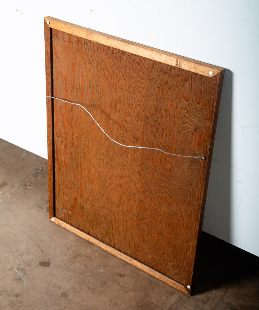 Mid Century Modern Studio Ceramic Tile Original Art Flowers 70s Barbara Beall NM - Image 4