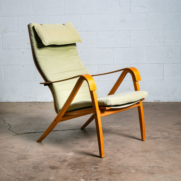 Mid Century Danish Modern Lounge Chair Armchair Green Simo Heikkila Rimbo Ikea