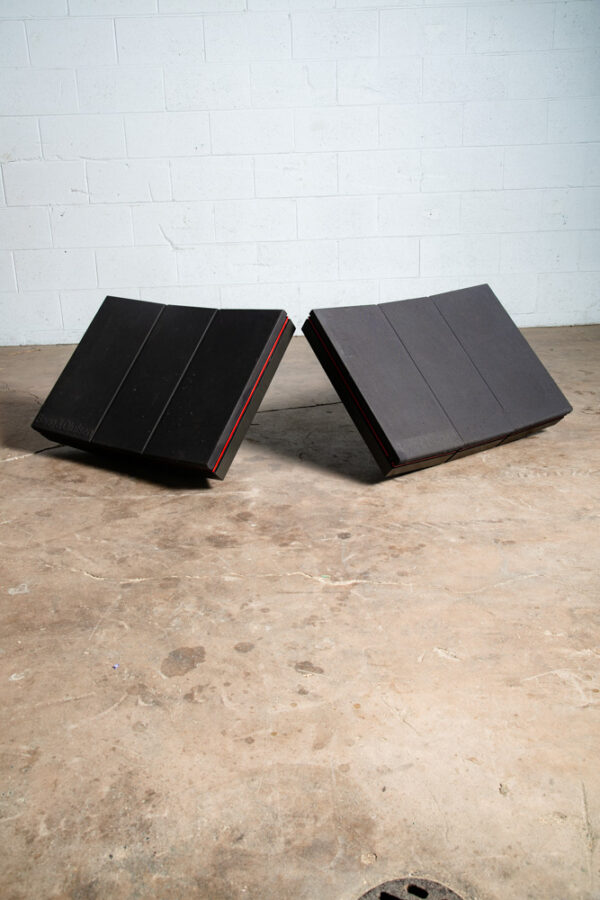 Mid Century Modern Speakers Set Black Bang Olufsen 6501 B&O Red Line RL140 Large - Image 2