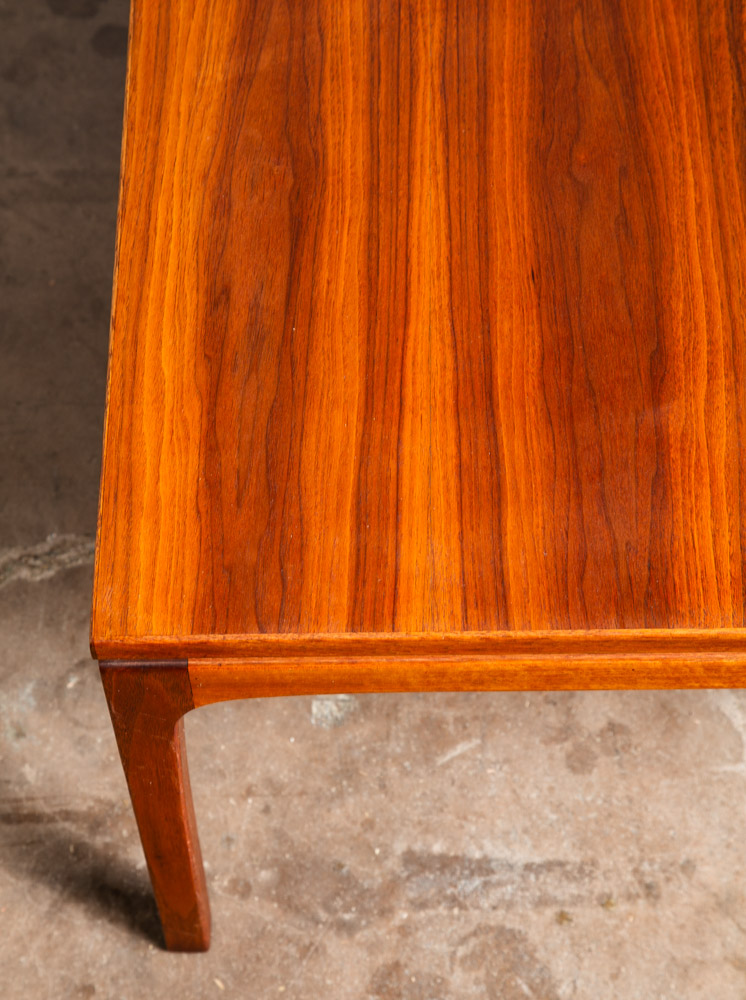 Mid Century Danish Modern Table Dux Solid Teak Sweden Square Cube Side End Wood - Image 12