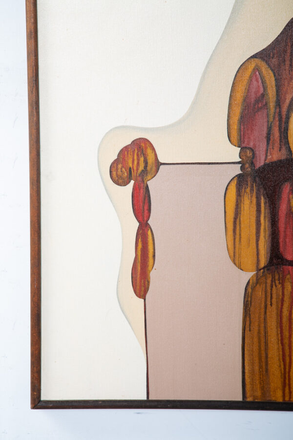 Mid Century Modern Original Painting Pop Art Abstract TaoGaea Eddie Powell 39x29 - Image 10