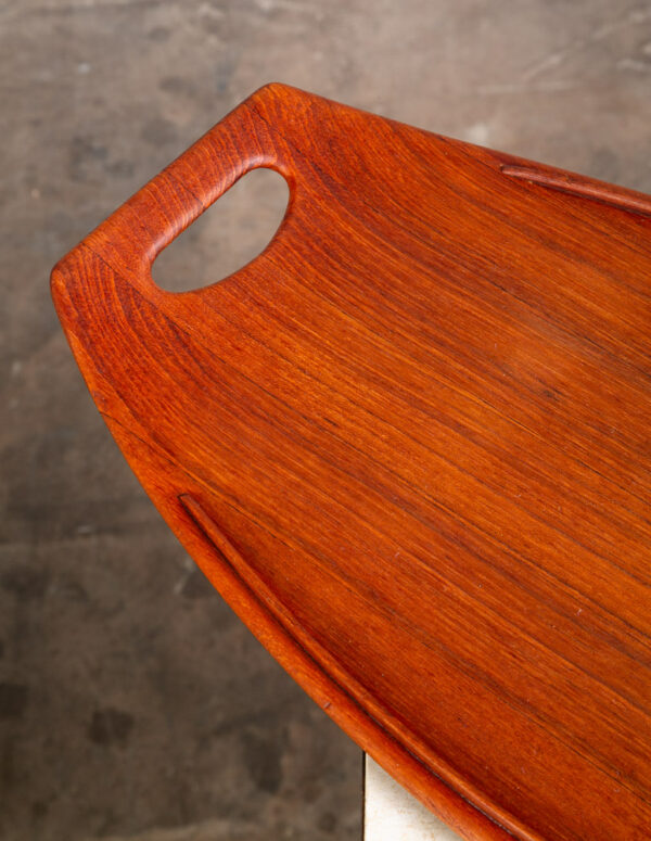 Mid Century Danish Modern serving Tray Dansk Teak Oval IHQ Jens Quistgaard M - Image 11