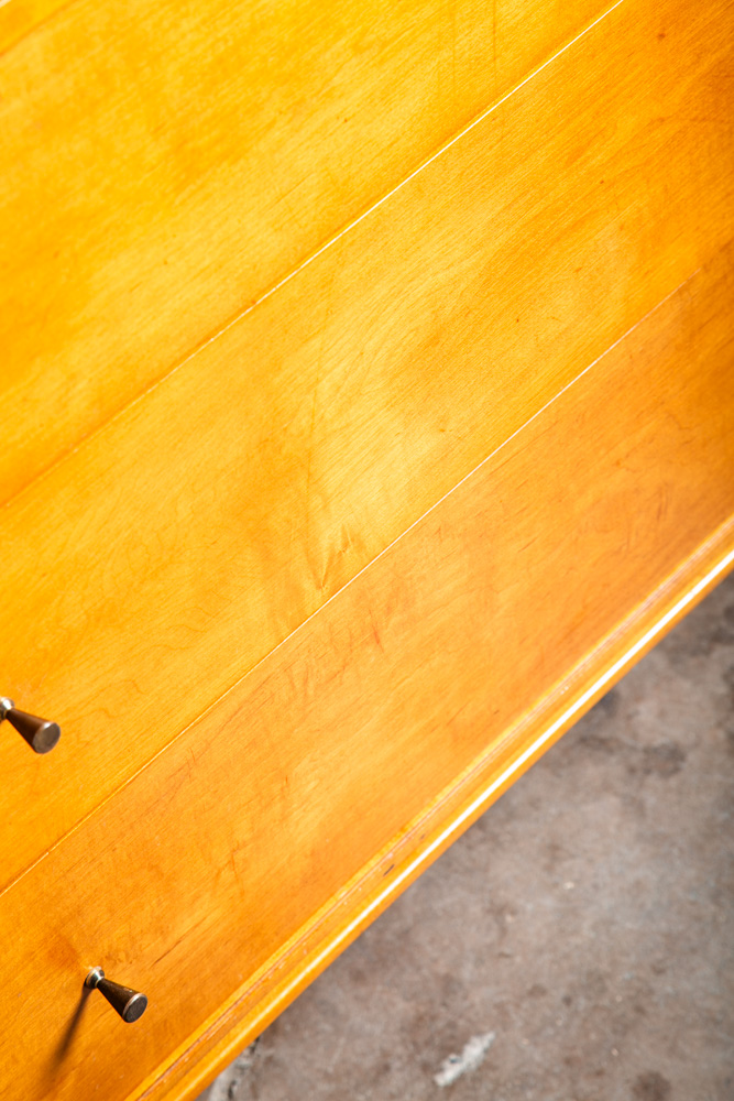 Mid Century Modern Dresser 3 Drawer Chest Paul Mccobb Planner Group Solid Maple - Image 7