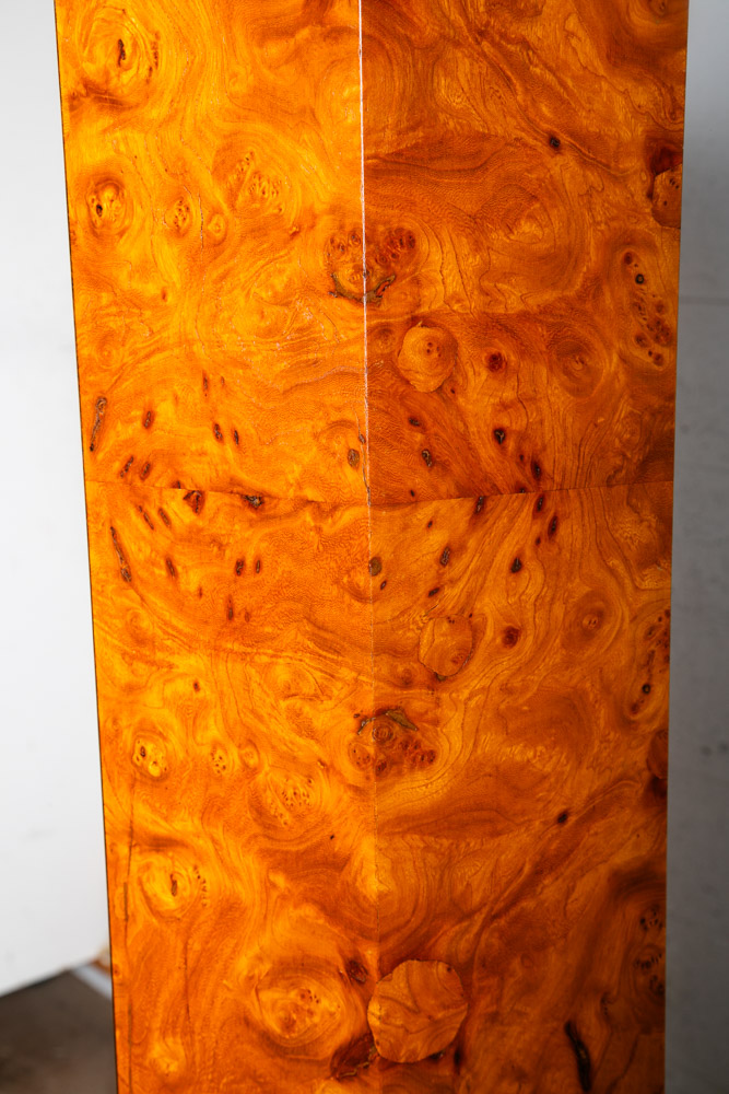 Mid Century Modern Grandfather Clock Rosewood Burl George Nelson Howard Miller - Image 7