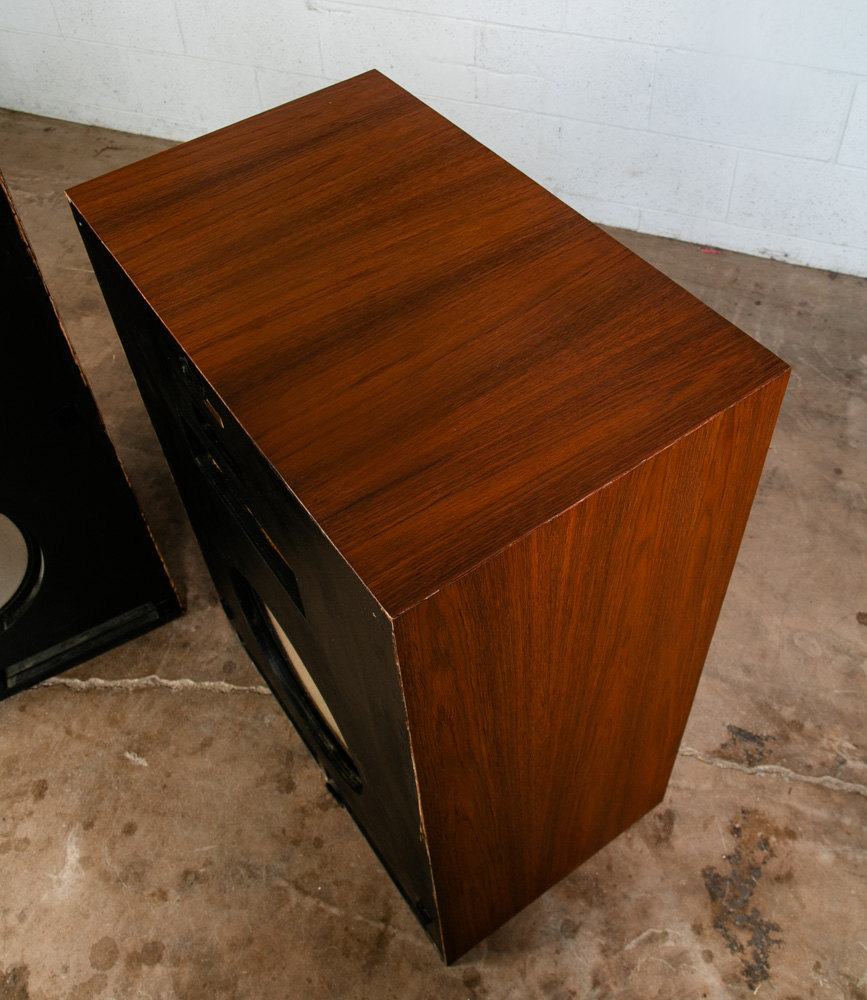 Mid Century Modern Speakers Klipsch Cornwall 1976 Vintage Teak Wood K33E K55V - Image 11