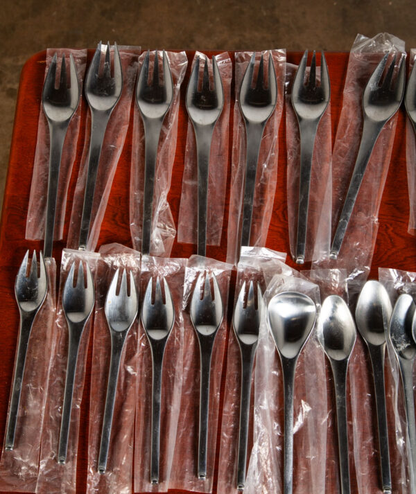 Mid Century Modern Cutlery Silverware Set Japan 38 Pc Contempra Vintage Mcm Lot - Image 11