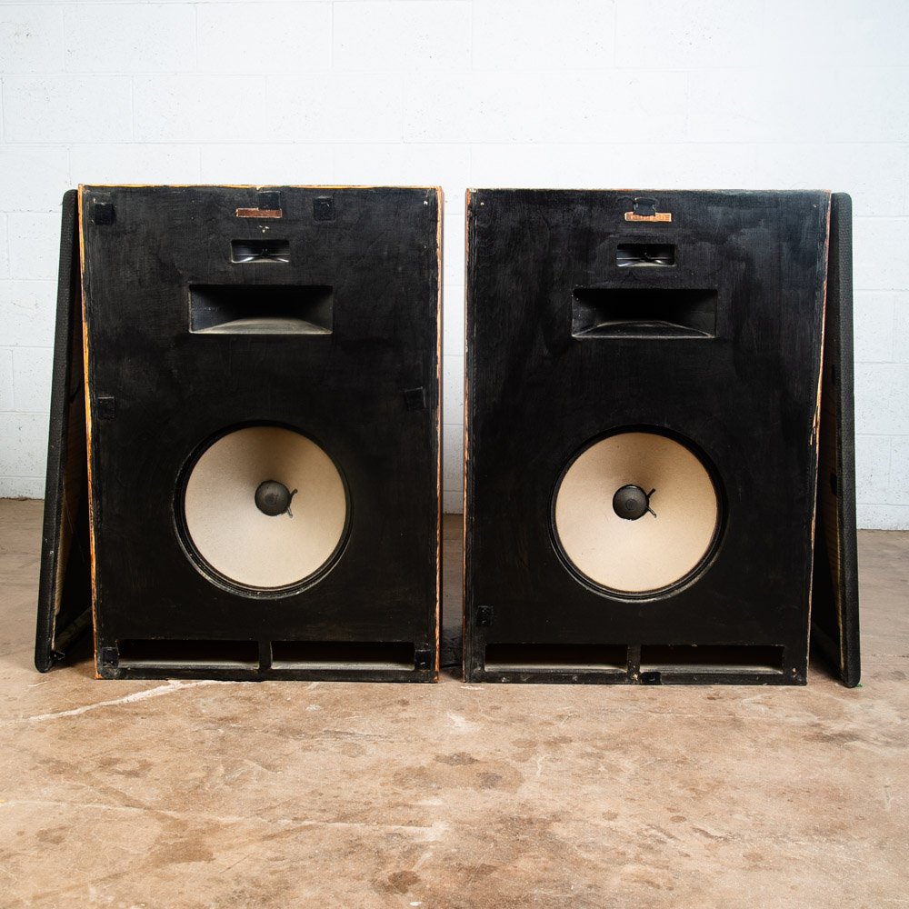 Mid Century Modern Speakers Klipsch Cornwall 1976 Vintage Teak Wood K33E K55V - Image 3