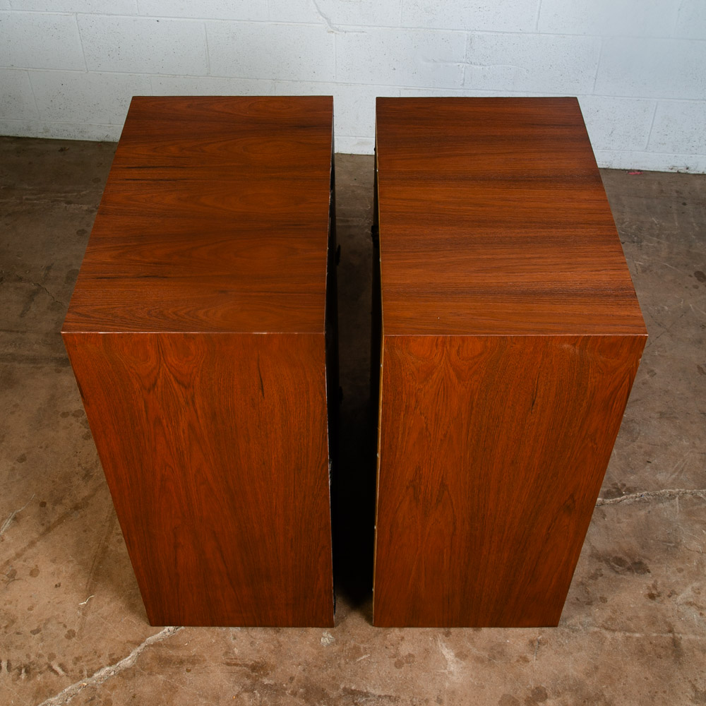 Mid Century Modern Speakers Klipsch Cornwall 1976 Vintage Teak Wood K33E K55V - Image 2