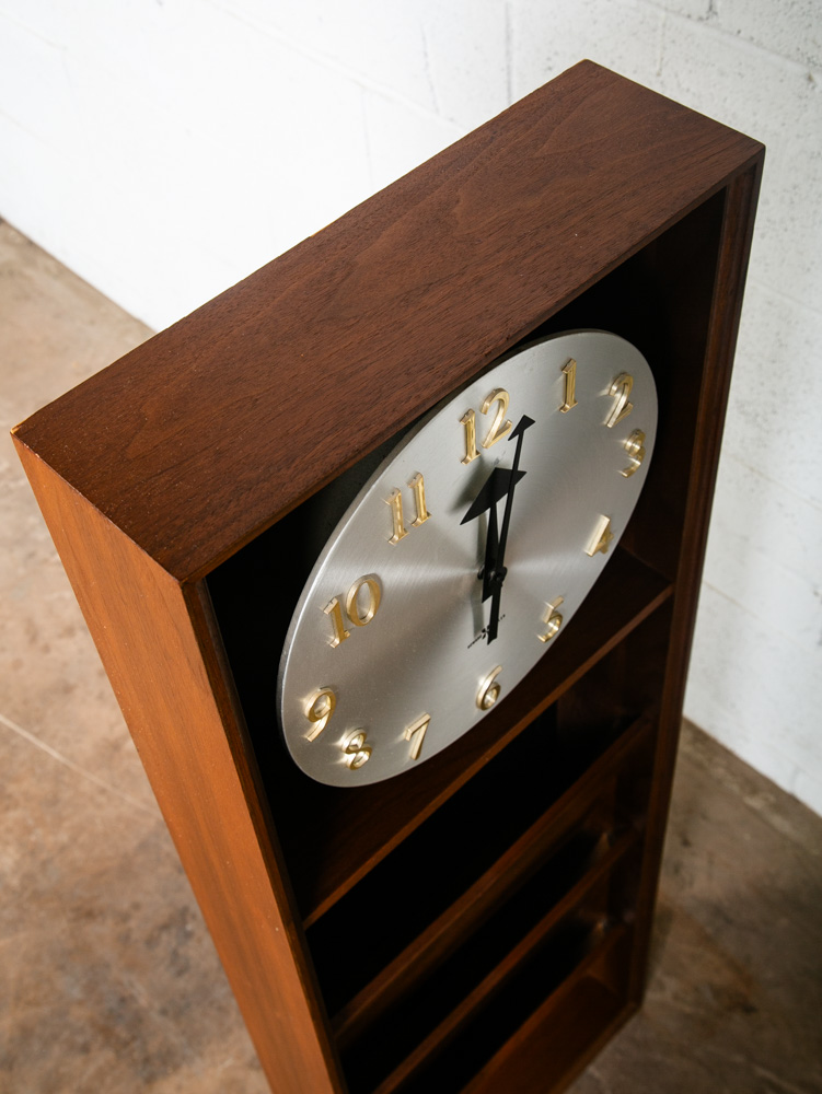 Mid Century Modern Clock Howard Miller Model 590 File Cabinet Arthur Umanoff Mcm - Image 6