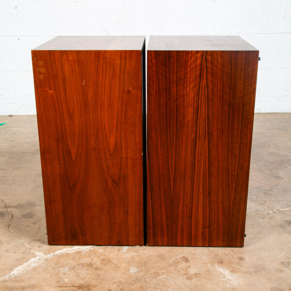 Mid Century Modern Speakers JBL L100 Walnut Tested Vintage Speaker Set Hifi Mcm - Image 3