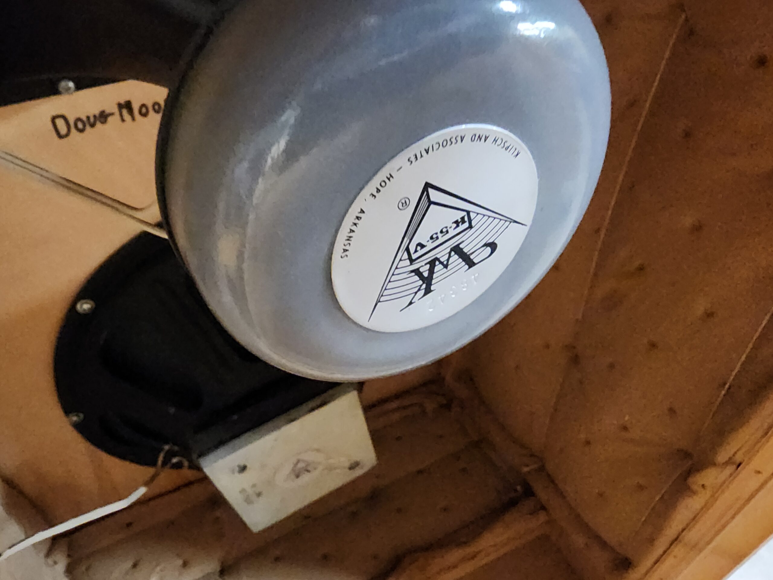 Mid Century Modern Speakers Klipsch Cornwall 1976 Vintage Teak Wood K33E K55V - Image 7