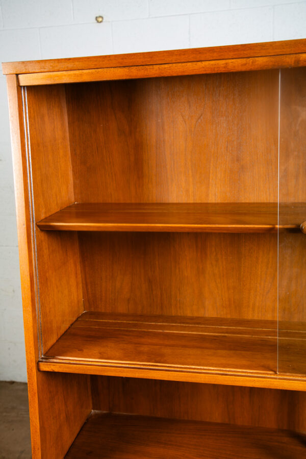 Mid Century Modern China Cabinet Garrison Hutch Glass Display Danish Furniture M - Image 10