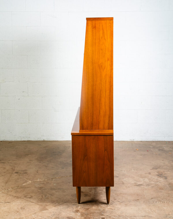 Mid Century Modern China Cabinet Garrison Hutch Glass Display Danish Furniture M - Image 3
