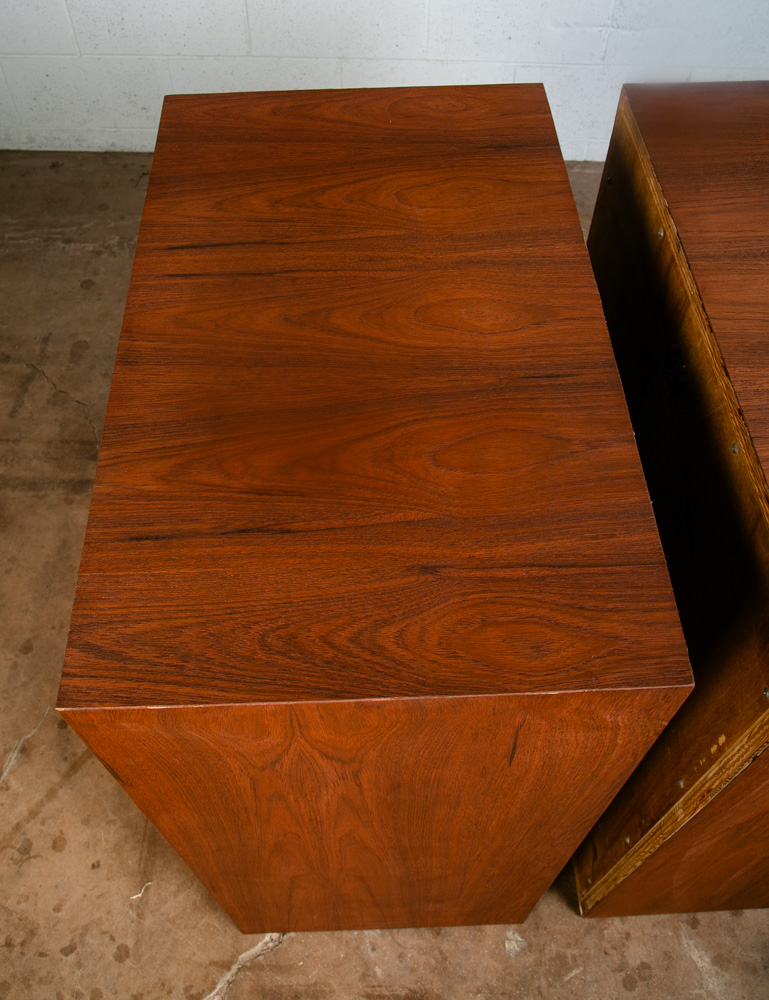 Mid Century Modern Speakers Klipsch Cornwall 1976 Vintage Teak Wood K33E K55V - Image 8