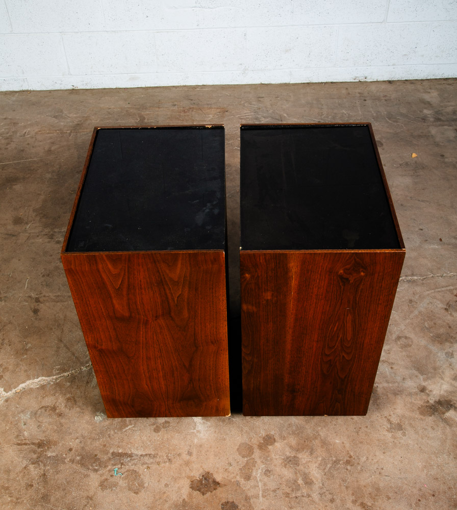 Mid Century Modern Speakers JBL L55 Walnut Tested Vintage Speaker Set Hifi Mcm - Image 3