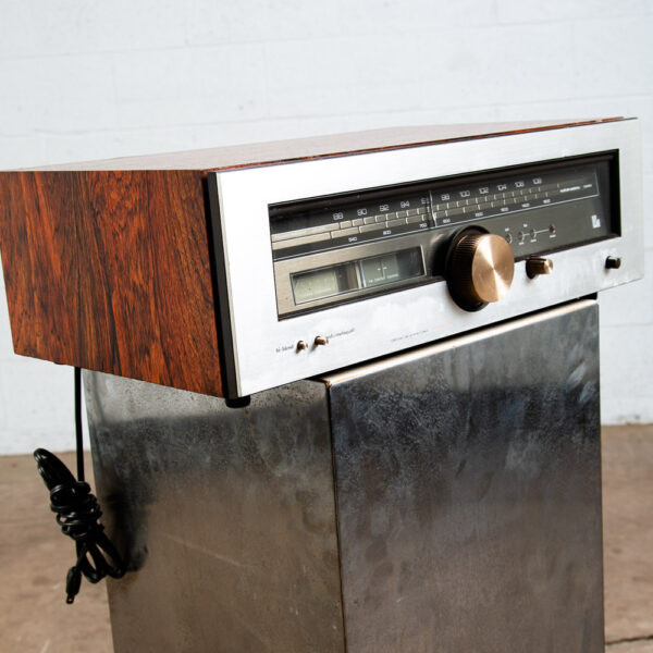 Vintage Luxman Integrated Amplifier & Tuner L-80V Solid State Brazilian Rosewood - Image 8