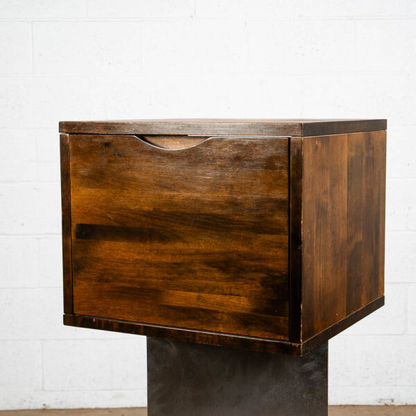 Mid Century Danish Modern Wall Unit Drawer Wood Kopenhavn Mcm Home Office Storage - Image 2