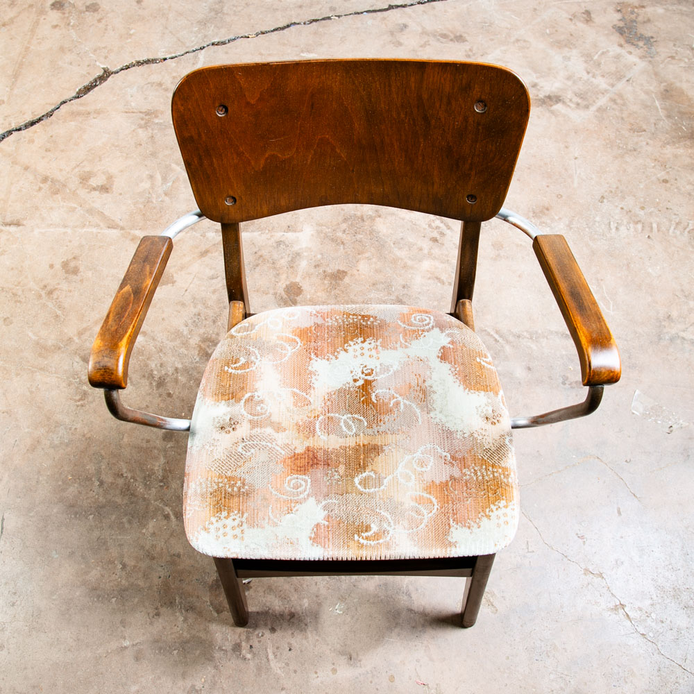 Mid Century Danish Modern Armchair Chair Dining Teak Captains Ib Kofod Larsen - Image 6