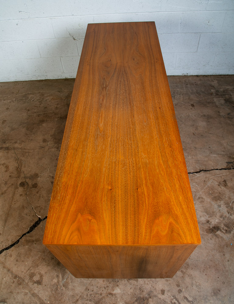 Mid Century Modern Dresser Credenza 9 Drawer Basic Witz Walnut Vintage Mcm Mint - Image 4