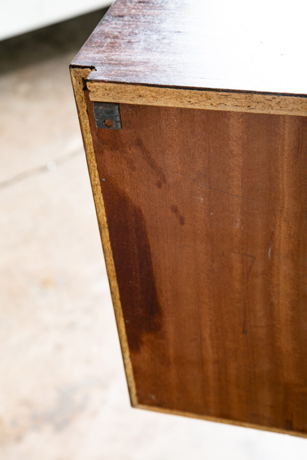 Mid Century Danish Modern Wall Unit Cabinet Drop Down Teak Mcm Cado Section Lock - Image 9