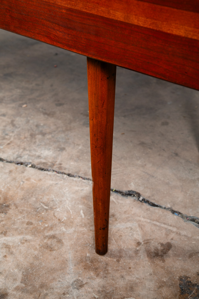 Mid Century Modern Dining Table Kipp Stewart Winchendon Solid Cherry Drop Leaf - Image 11