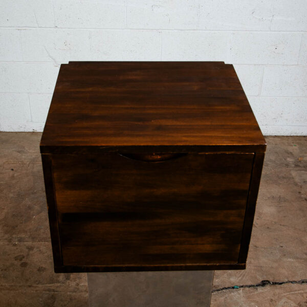 Mid Century Danish Modern Wall Unit Drawer Wood Kopenhavn Mcm Home Office Storage - Image 11