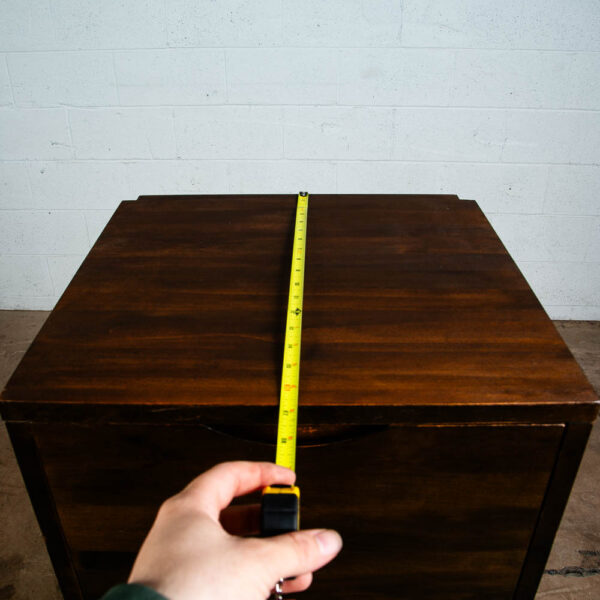 Mid Century Danish Modern Wall Unit Drawer Wood Kopenhavn Mcm Home Office Storage - Image 10