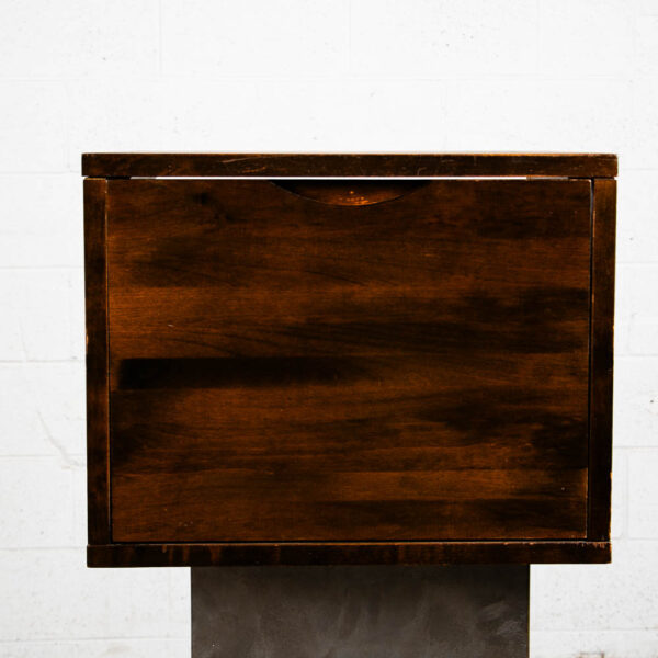 Mid Century Danish Modern Wall Unit Drawer Wood Kopenhavn Mcm Home Office Storage - Image 4