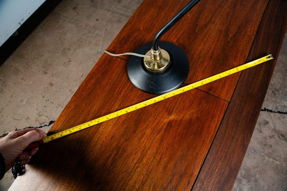 Mid Century Modern Table Lamp Round Metal Light Desk Black Swivel UFO Saucer Mcm - Image 11