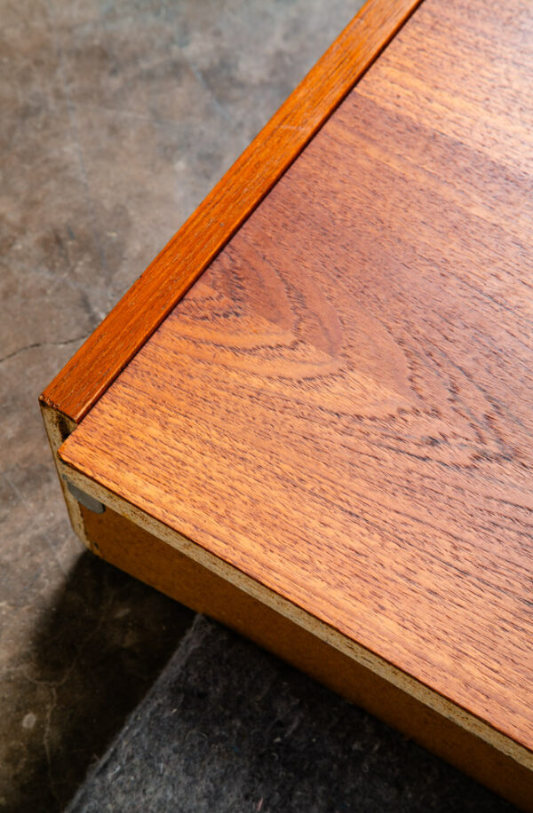 Mid Century Danish Modern Wall Unit Desk 1 Drawer Teak Mcm Cado Section Modular - Image 8