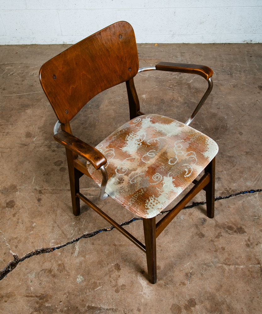Mid Century Danish Modern Armchair Chair Dining Teak Captains Ib Kofod Larsen - Image 10