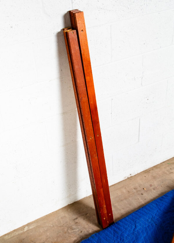 Mid Century Danish Modern Wall Unit Teak Wood Poul Cadovius Cado Modular Shelves - Image 7