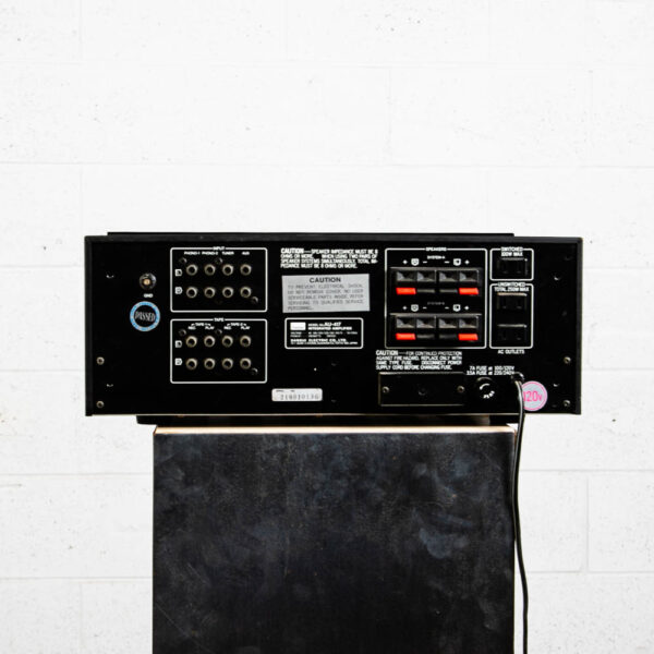 Vintage Sansui AU-417 Integrated Amplifier Stereo Amp Black 1980 Home Audio Hifi - Image 3