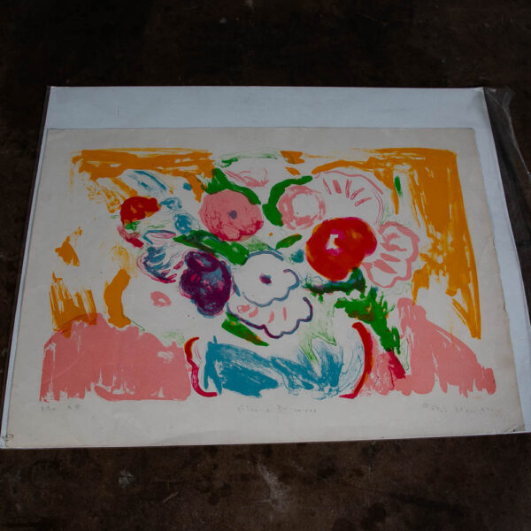 Mid Century Modern Artist's Print Bob Paul Kane Flowers Nicoises Signed Numbered - Image 10
