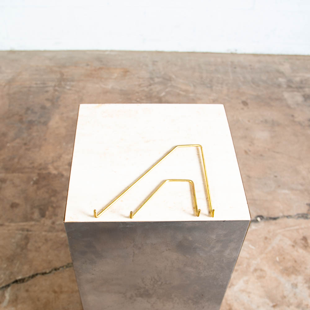 Mid Century Danish Modern Cado Royal Wall Unit Brass Brackets Cadovius Set of 13 - Image 5