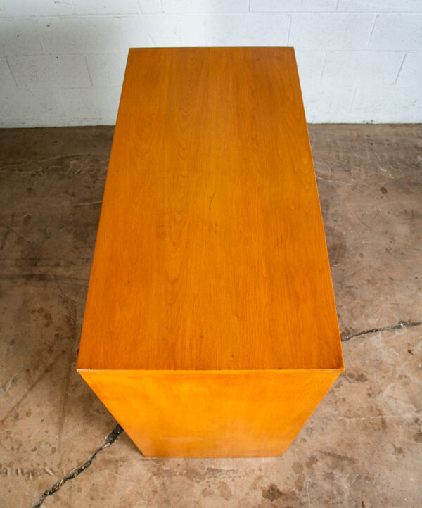 Mid Century Modern Dresser 8 Drawer Highboy Conant Ball Leslie Diamond Blonde - Image 3