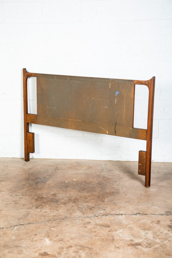 Mid Century Modern Headboard Bed Frame Full Size Broyhill Brasilia Head Board VG - Image 4