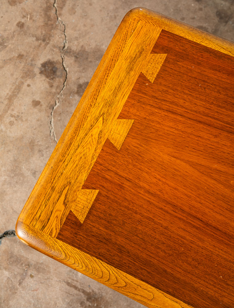 Mid Century Modern Coffee Table Walnut Lane Acclaim Long Cocktail Surfboard Mcm - Image 12