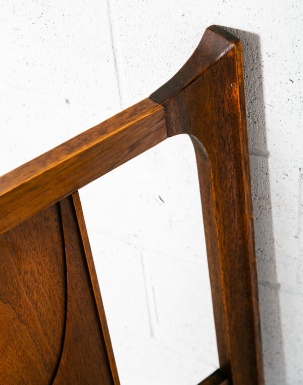 Mid Century Modern Headboard Bed Frame Full Size Broyhill Brasilia Head Board VG - Image 8