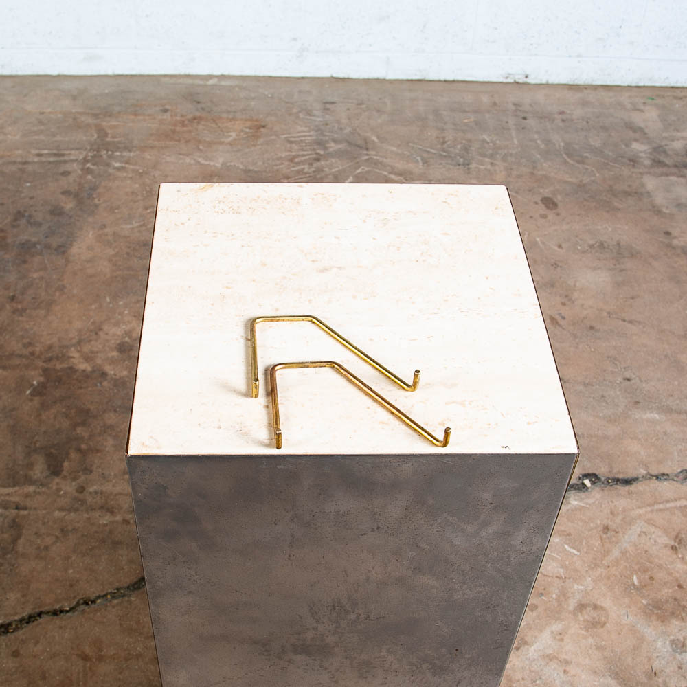 Mid Century Danish Modern Cado Royal Wall Unit Brass Brackets Cadovius Set of 13 - Image 6