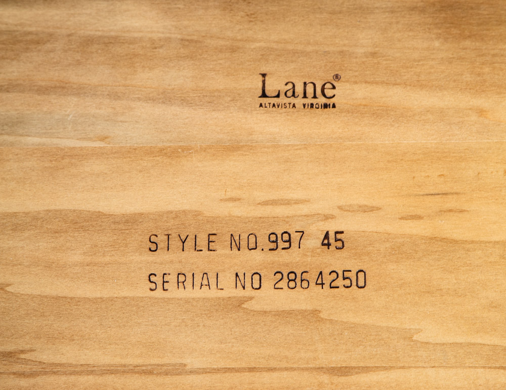 Mid Century Modern End Table Lane Side Walnut Restored Vintage 2 Tier Rythm Mcm - Image 8