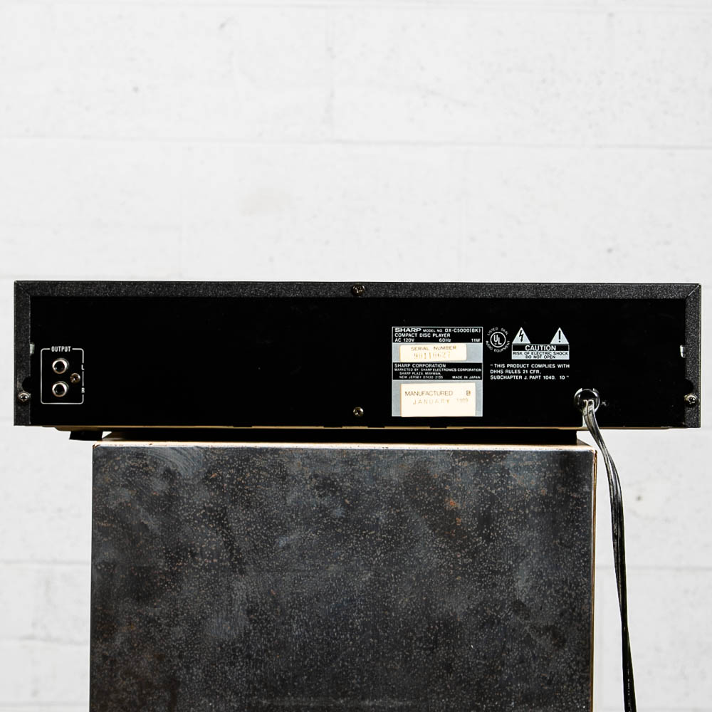 Vintage Sharp DX-C5000 Compact Disc Multi-Play Six Compact Disc Changer CD Player - Image 2