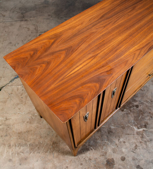 Mid Century Modern Dresser Credenza 9 Drawer American Martinsville Vintage Mcm - Image 12
