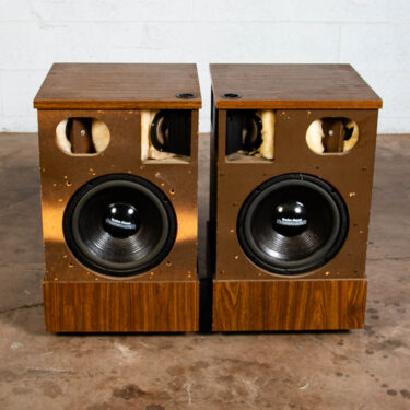 Mid Century Modern Speakers Bose 501 Untested Vintage Speaker Set Hifi Parts