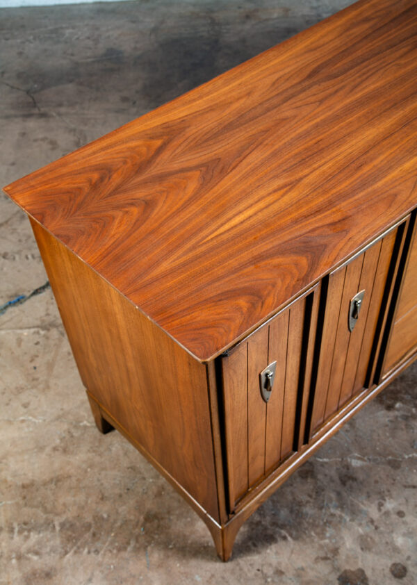 Mid Century Modern Dresser Credenza 9 Drawer American Martinsville Vintage Mcm - Image 8