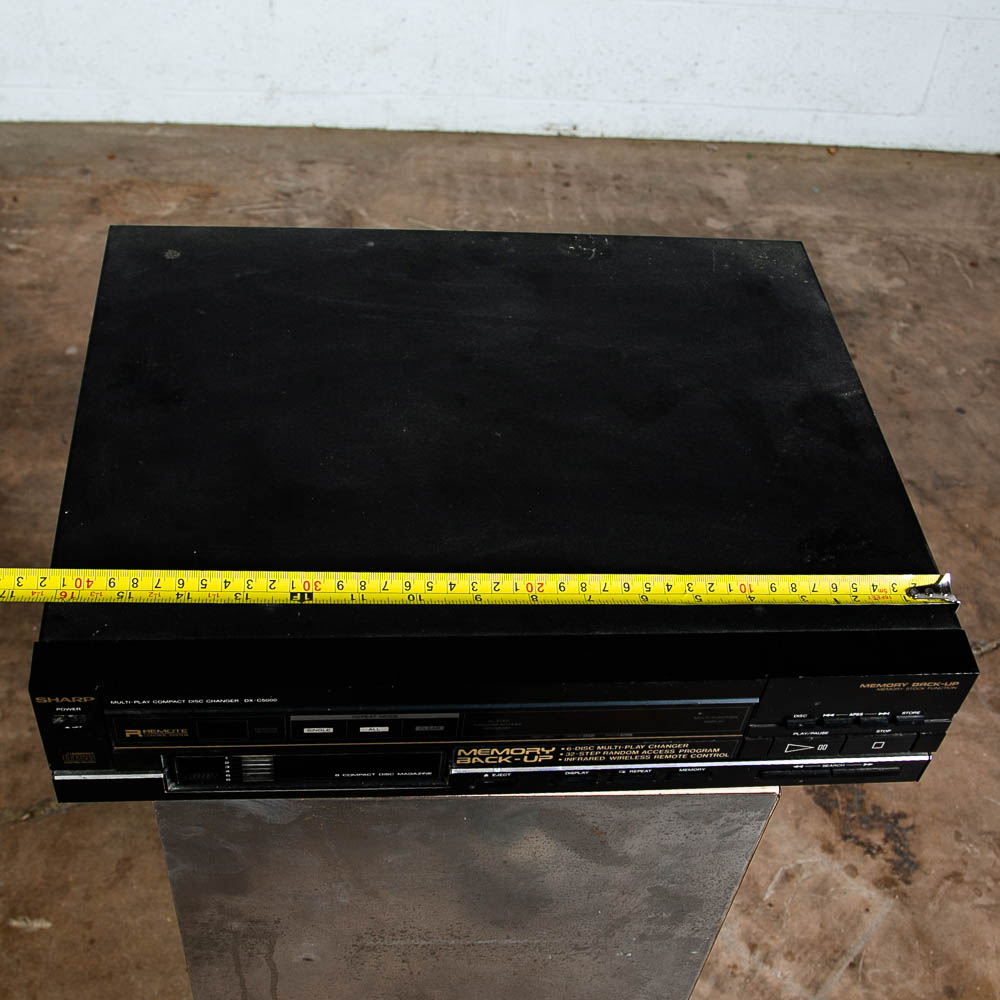 Vintage Sharp DX-C5000 Compact Disc Multi-Play Six Compact Disc Changer CD Player - Image 9